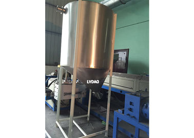 1000kg স্টেইনলেস শঙ্কু Hopper টেকসই প্লাস্টিক সংগ্রহস্থল জন্য ISO9001 অনুমোদিত