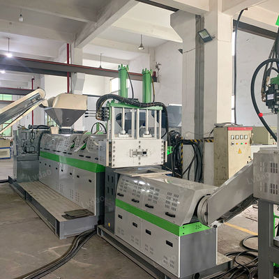 জল রিং গরম কাটিং প্লাস্টিক Pelletizing জন্য কাস্টমাইজড PE পুনর্ব্যবহারযোগ্য মেশিন